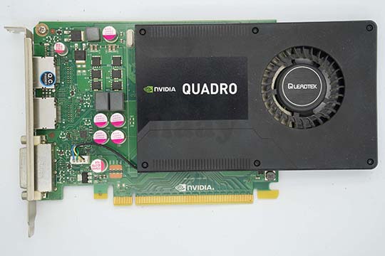 丽台Winfast Quadro K200 2GB显示卡（nVIDIA GK107芯片）